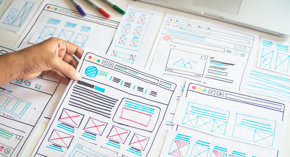 Conjunto completo de interface gráfica do usuário (gui) para criar